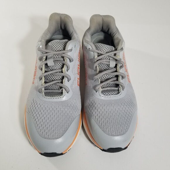 Furuian 7.5 Womens Steel Toe Tennis Shoe Trainer Activewear Athletic Shoes Gray - Picture 2 of 13